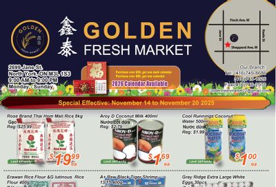 Golden Fresh Market Flyer November 14 to 20