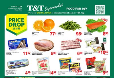T&T Supermarket (London & Waterloo) Flyer November 14 to 20