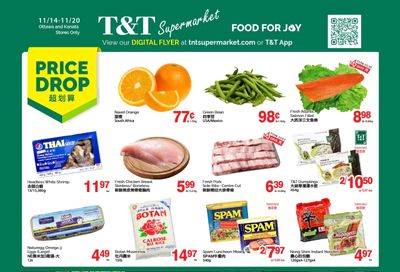 T&T Supermarket (Ottawa & Kanata) Flyer November 14 to 20