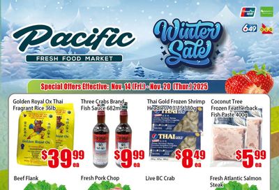Pacific Fresh Food Market (North York) Flyer November 14 to 20