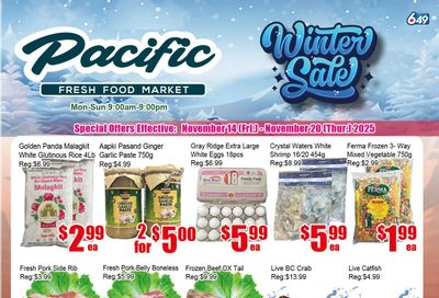 Pacific Fresh Food Market (Pickering) Flyer November 14 to 20