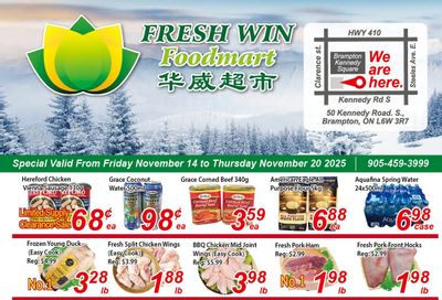 Fresh Win Foodmart Flyer November 14 to 20