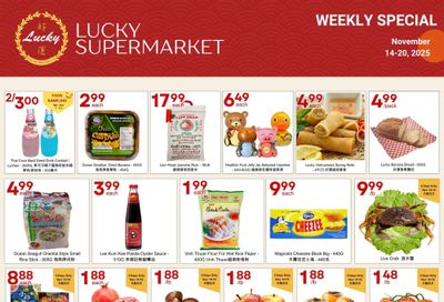 Lucky Supermarket (Edmonton) Flyer November 14 to 20
