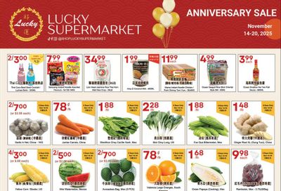 Lucky Supermarket (Calgary) Flyer November 14 to 20