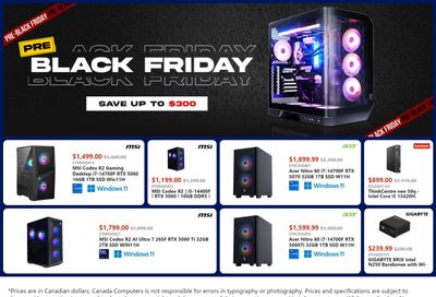 Canada Computers Flyer November 14 to 20