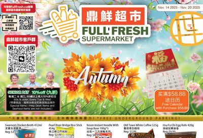 Full Fresh Supermarket Flyer November 14 to 20