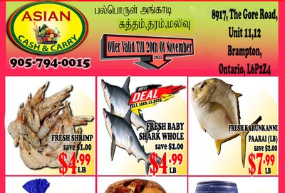 Asian Cash & Carry Flyer November 14 to 20