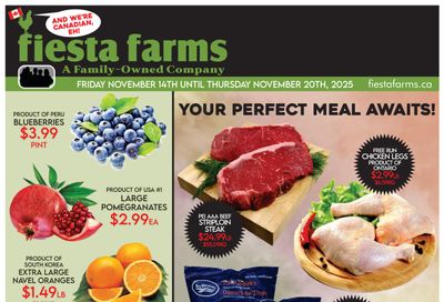 Fiesta Farms Flyer November 14 to 20