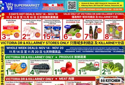 88 Supermarket Flyer November 14 to 20
