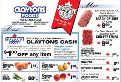 Claytons Heritage Market Flyer November 14 to 20