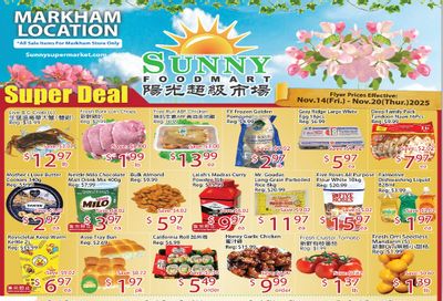 Sunny Foodmart (Markham) Flyer November 14 to 20