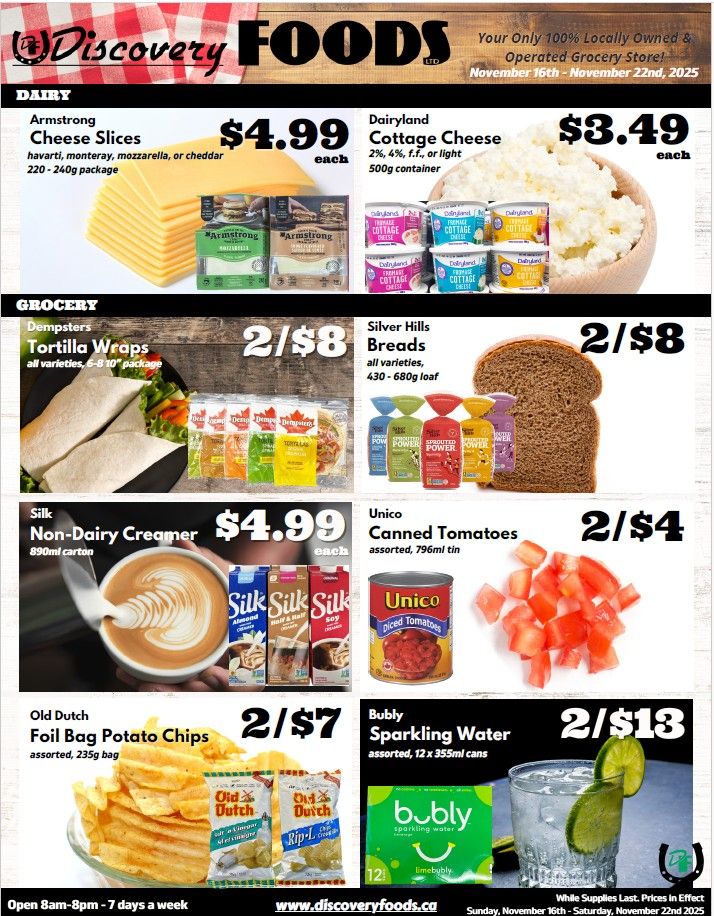 Discovery Foods Flyer November 16 to 22