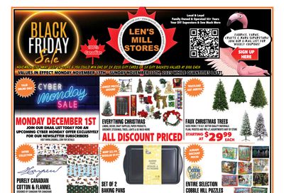 Len's Mill Stores Flyer November 17 to 30