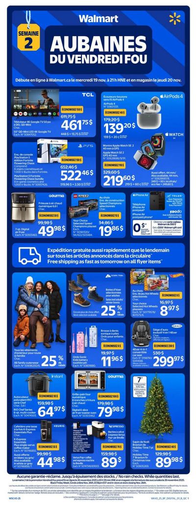 Walmart (QC) Flyer November 20 to 26
