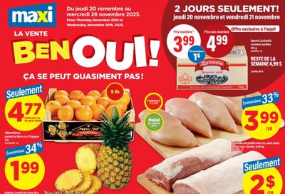 Maxi Flyer November 20 to 26