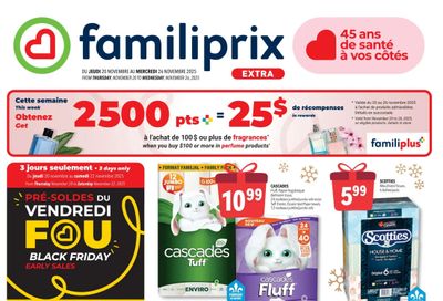 Familiprix Extra Flyer November 20 to 26