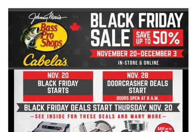 Bass Pro Shops Flyer November 20 to December 3