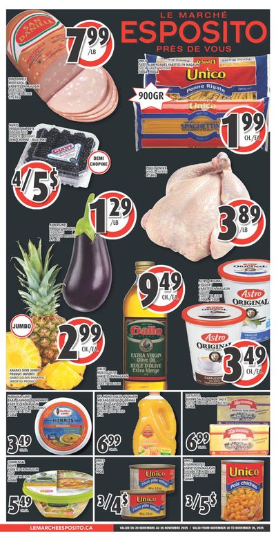 Esposito Flyer November 20 to 26