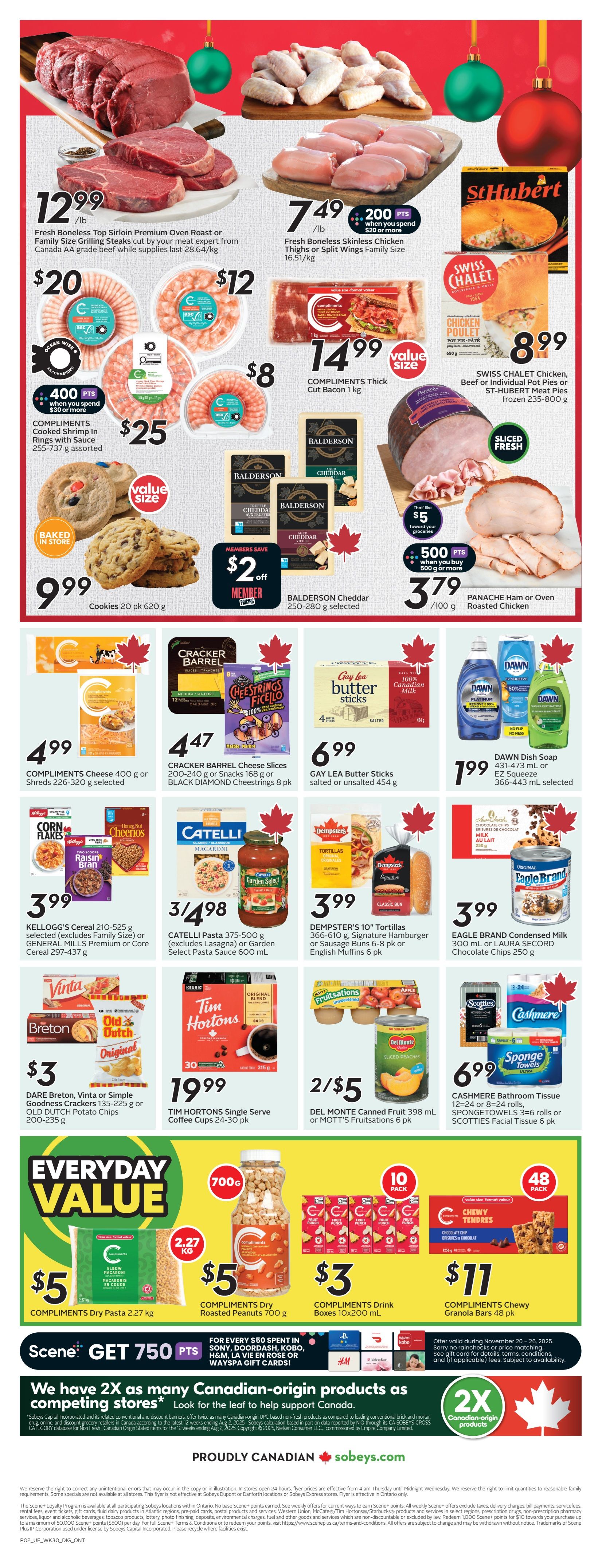 Sobeys Urban Fresh Flyer November 20 to 26
