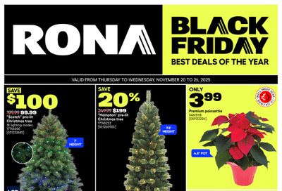 Rona & Rona+ (West) Flyer November 20 to 26