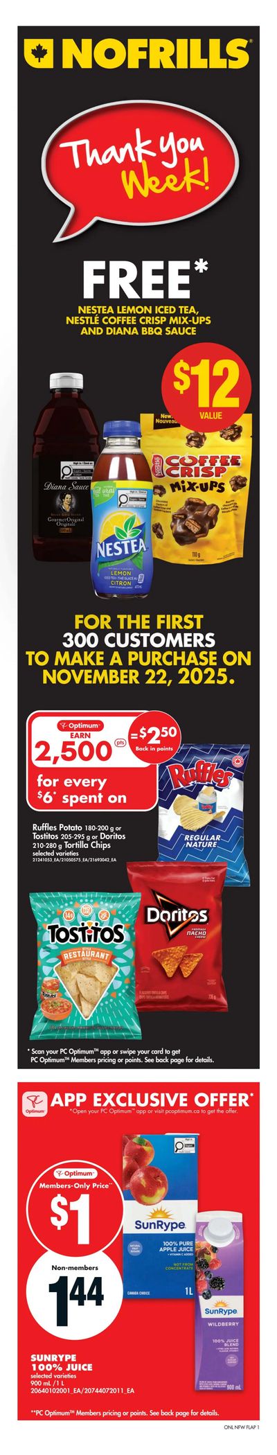 No Frills (West) Flyer November 20 to 26