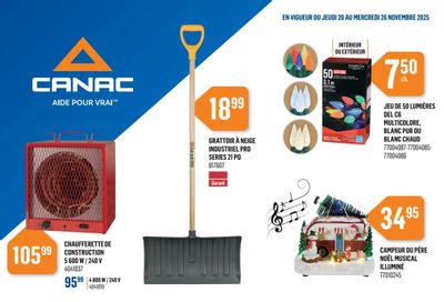 Canac Flyer November 20 to 26