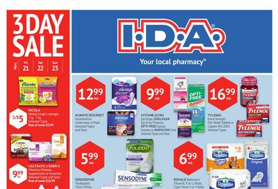 I.D.A. Flyer November 21 to 27
