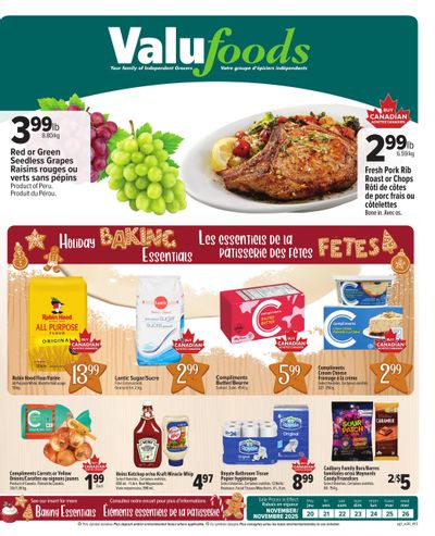 Valufoods Flyer November 20 to 26