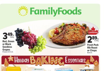 Family Foods Flyer November 20 to 26