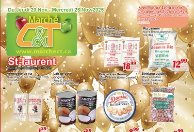 Marche C&T (St. Laurent) Flyer November 20 to 26