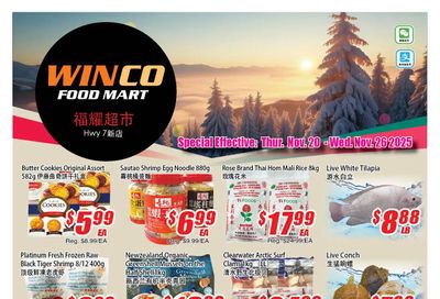 WinCo Food Mart (HWY 7) Flyer November 20 to 26