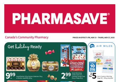 Pharmasave (ON & West) Flyer November 21 to 27