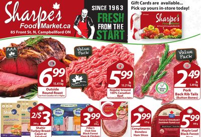 Sharpe's Food Market Flyer November 20 to 26