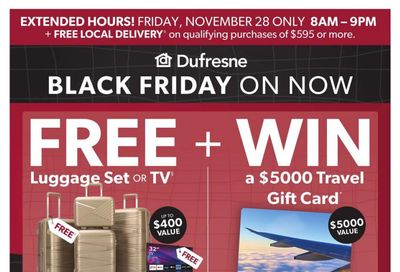 Dufresne Flyer November 20 to December 1