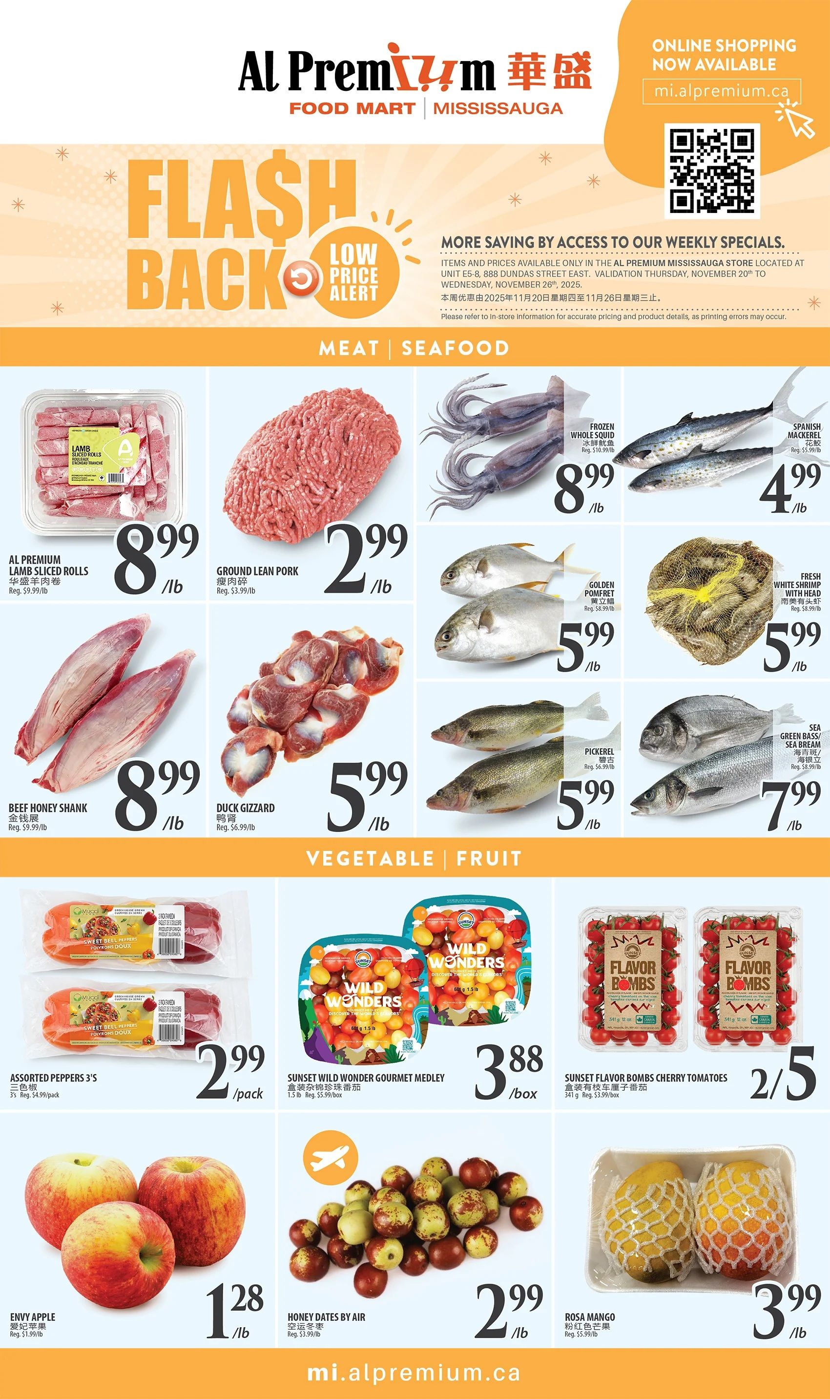 Al Premium Food Mart (Mississauga) Flyer November 20 to 26