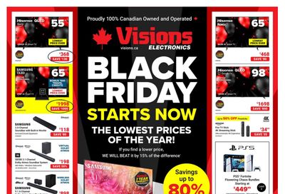 Visions Electronics Flyer November 20 to 27