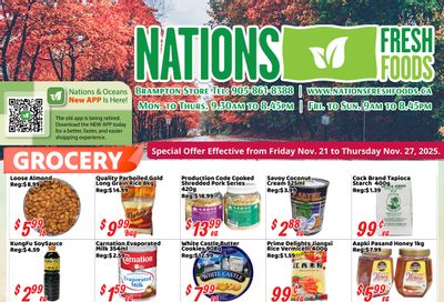 Nations Fresh Foods (Brampton) Flyer November 21 to 27