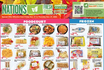 Nations Fresh Foods (Hamilton) Flyer November 21 to 27