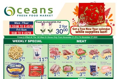 Oceans Fresh Food Market (Brampton) Flyer November 21 to 27
