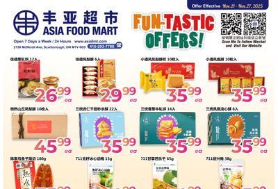 Asia Food Mart Flyer November 21 to 27