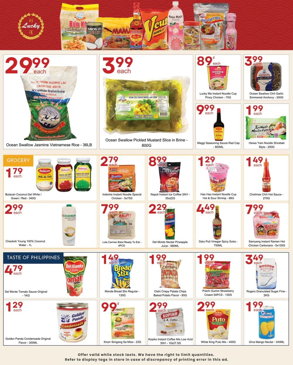 Lucky Supermarket (Winnipeg) Flyer November 21 to 27