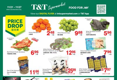 T&T Supermarket (BC) Flyer November 21 to 27