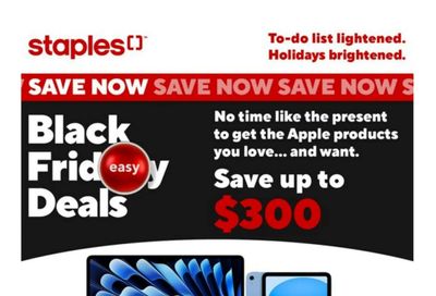 Staples Flyer November 21 to 27