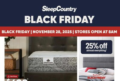 Sleep Country Flyer November 24 to 28