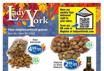 Lady York Foods Flyer November 24 to 30