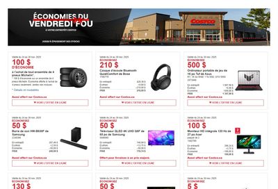 Costco (QC) Black Friday Savings November 24 to 30