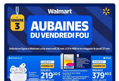 Walmart (QC) Black Friday Flyer November 27 to December 3