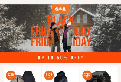SAIL Black Friday Flyer November 24 to December 1