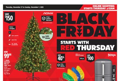 Canadian Tire (West) Black Friday Flyer November 27 to December 7