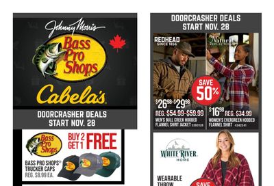 Bass Pro Shops Black Friday Flyer November 28 to December 3